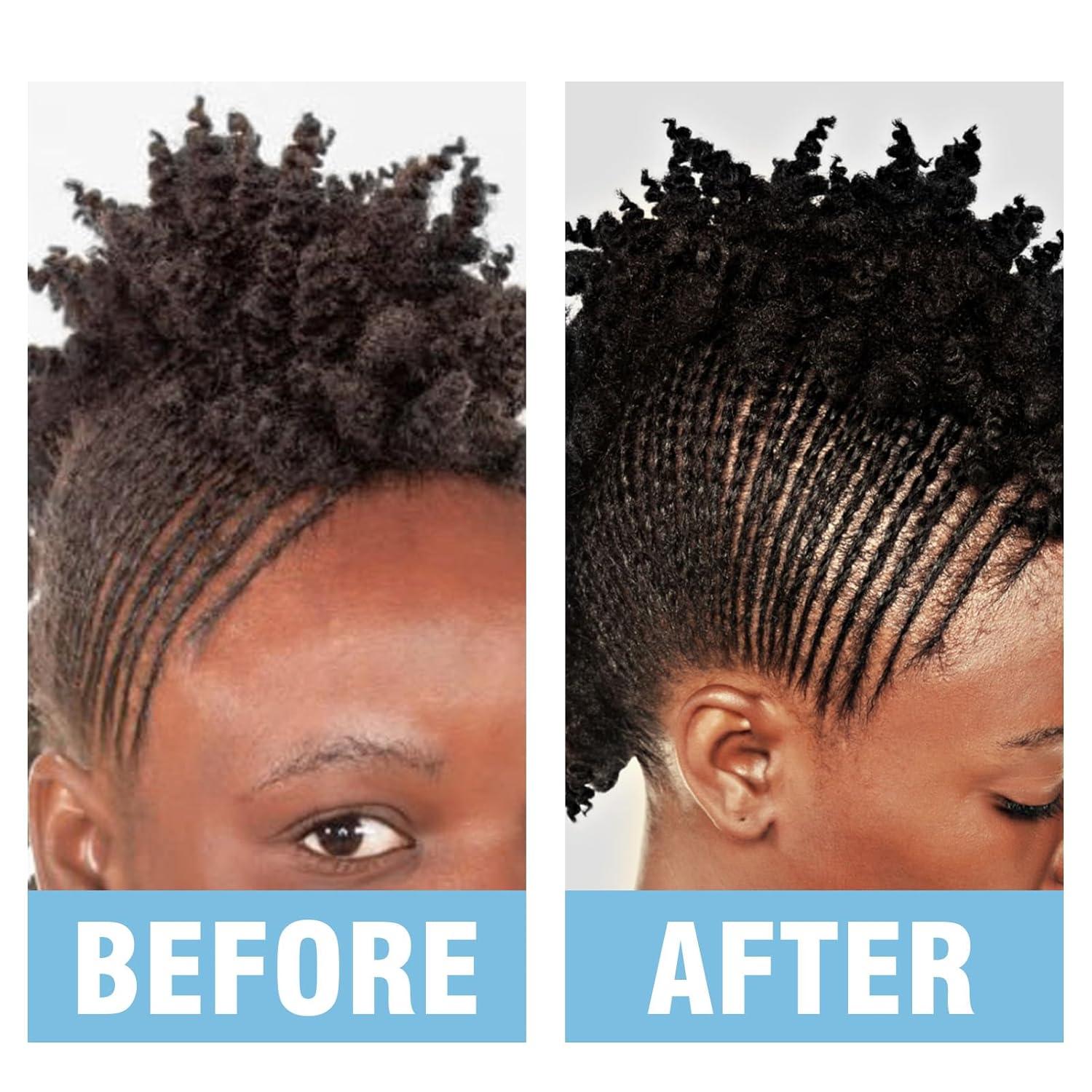 imageBraid Foam Control Mousse Braiding Mousse NoWater Braid Shampoo for Braids Twist Locs Hair Foaming No Flake Extra Hold RinseFree Dreadlock Shampoo for BuildUp Odor Itch amp Flakes2PCSbraid shampoo68fl oz