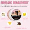 150g Braid Gel with Extra Hold, High Shine for Twists, Locs, Braids & Edge Control – Smooths Frizz, Long-Lasting for Locks, Cornrows 5.3oz (Strawberry Flover)