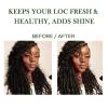 6.8 fl oz Braid Spray Rose Mint for Dreads, Dreadlocks, Locks Spray Rose Water for Itchy Scalp, Shine & Lightweight for Dull Hair Twists, Cornrows, Box Braids Moisturizer(6.8 Fl Oz (Pack of 1))