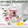 6.8 fl oz Braid Spray Rose Mint for Dreads, Dreadlocks, Locks Spray Rose Water for Itchy Scalp, Shine & Lightweight for Dull Hair Twists, Cornrows, Box Braids Moisturizer(2.27 Fl Oz (Pack of 3))