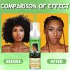 8 fl oz Braid Foam Control Mousse Braiding Hair Mousse for Braids Twist, Locs, No Flake Extra Hold High Shine Style & Moisturizes, Nourishes, Lightweight, Smooth, No Greasy Tea Tree(sweet melon-8fl oz)