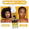 8 fl oz Braid Foam Control Mousse Braiding Hair Mousse for Braids Twist, Locs, No Flake Extra Hold High Shine Style & Moisturizes, Nourishes, Lightweight, Smooth, No Greasy Tea Tree(mix fruit-8fl oz)