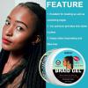 8.8OZ Strong Hold Braiding Gel for Twists, Locs, Cornrows – Tames Frizz, High Shine, No Flake, Easy Edge Control(braid gel-16oz- Tea Tree)