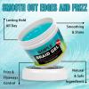 8.8OZ Strong Hold Braiding Gel for Twists, Locs, Cornrows – Tames Frizz, High Shine, No Flake, Easy Edge Control(braid gel-16oz- Tea Tree)