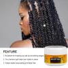 8.8OZ Strong Hold Braiding Gel for Twists, Locs, Cornrows – Tames Frizz, High Shine, No Flake, Easy Edge Control(braid gel-8.8oz)