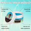 8.8OZ Strong Hold Braiding Gel for Twists, Locs, Cornrows – Tames Frizz, High Shine, No Flake, Easy Edge Control(braid gel-8.8oz-Tea Tree)