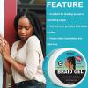 8.8OZ Strong Hold Braiding Gel for Twists, Locs, Cornrows – Tames Frizz, High Shine, No Flake, Easy Edge Control(braid gel-8.8oz-Tea Tree)