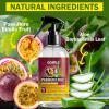 Loc Moisturizing Spray for Dull, Dry Locs – Daily Passion Fruit Hair and Scalp Moisturizer for Dreadlocks, Sisterlocks, Microlocks, Braids- Refreshing Moisturizer Loc Spray for Anti-frizz (8.45fl oz)