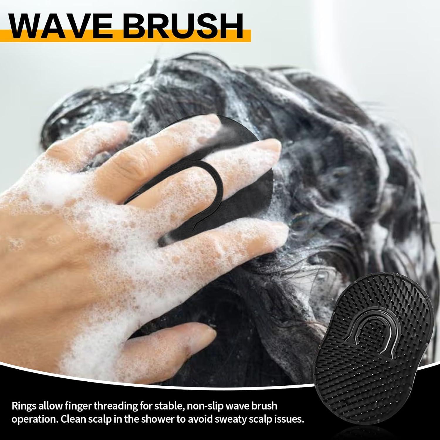 image360 Waves Wash Shampoo Wave Shampoo for Black Men 360 Wave Shampoo Hydration Shampoo Enhance Waves Shampoo Strenghtens Hair Promote Growth Wave Shampoo Easy Wash Hydrate 6 FL OZwave shampoo4pcs
