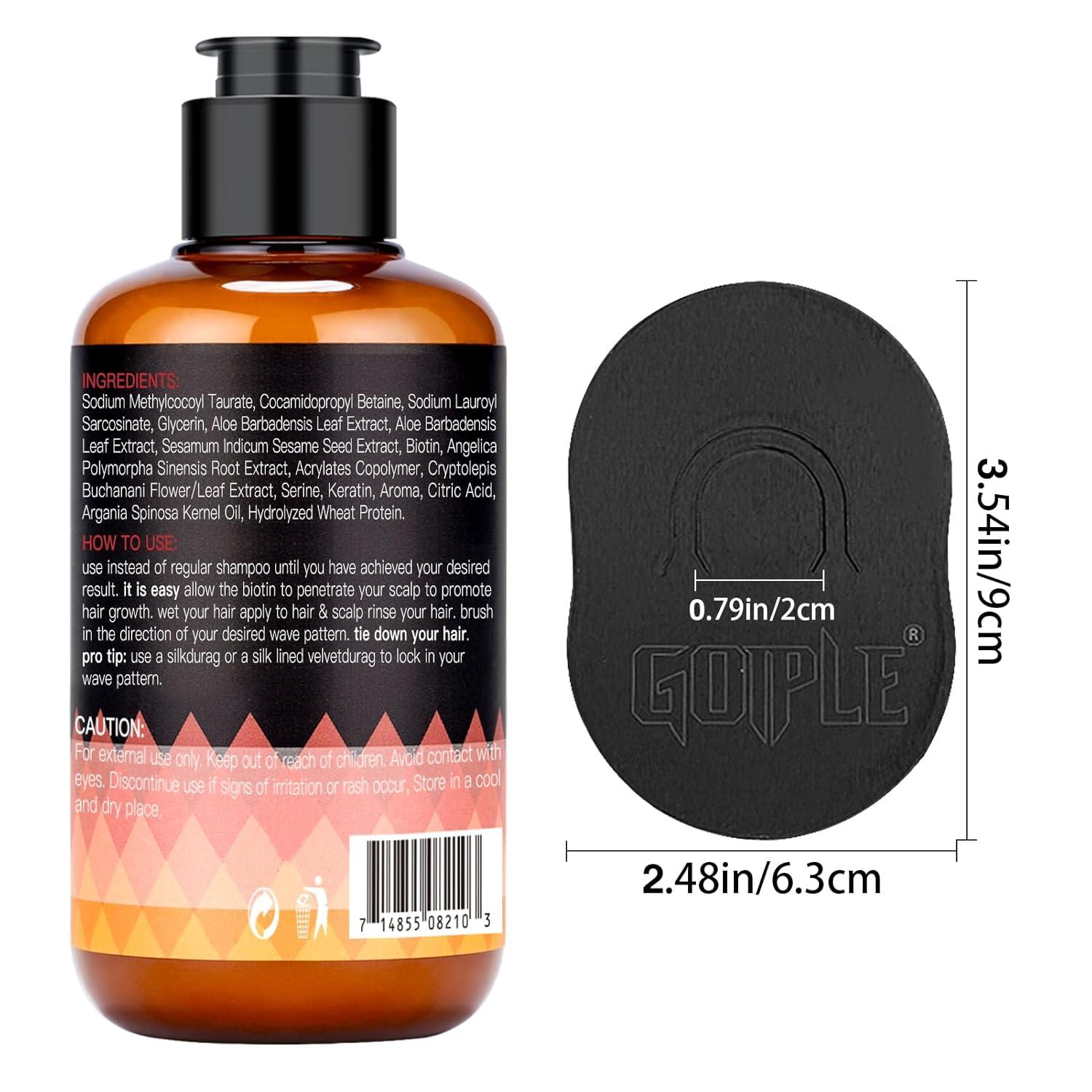 image360 Waves Wash Shampoo Wave Shampoo for Black Men 360 Wave Shampoo Hydration Shampoo Enhance Waves Shampoo Strenghtens Hair Promote Growth Wave Shampoo Easy Wash Hydrate 6 FL OZwave shampoo4pcs