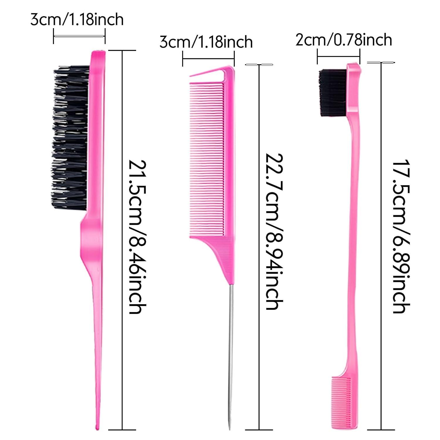 imageGoiple Hair Wax Stick for Hair Nongreasy Styling Hair Pomade Stick Hair Styling Waxes Nourishing Accessories for Men Women amp Kids Wax Stick for Flyaways Hair Care Slick Back Stickslick stick brush4pcs