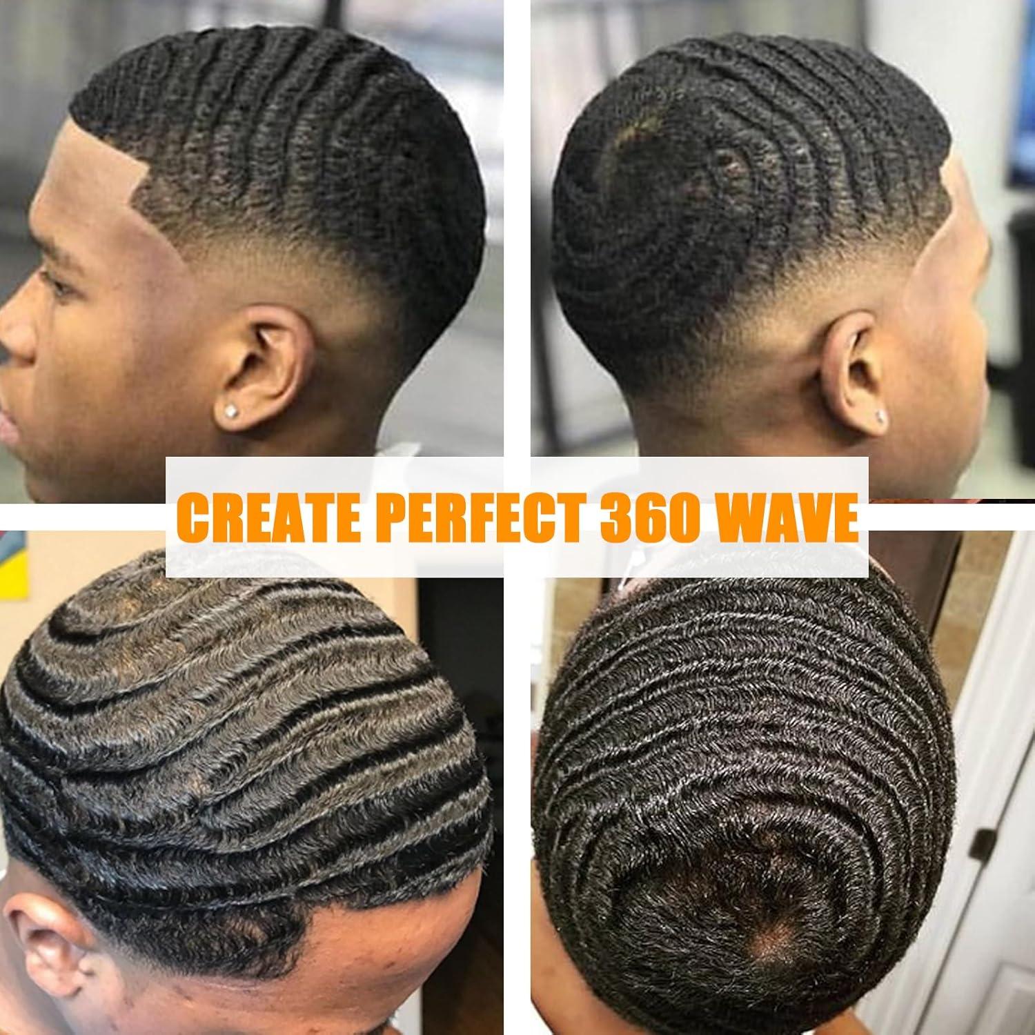 imageNatural Wave Pomade for Men Strong Hold Easy Wash 360 Wave Training Hair Cream Waves Grease for Men Promotes Layered Waves Moisture Control and Silky Shine 4ozwave pomadebutter5pcs