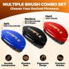 360 Wave Kit for Men Grooming Kit for 360 Waves – 3 Wave Brushes, Soft, Medium & Hard – Satin Durag, Hand Mirror, Hair Comb, Hair Brush Cleaner, Wave Pomade & Shampoo & Rosemary Oil – Best Gift Set