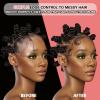 8.8oz Edge Control Wax for Women Strong Hold Non-greasy Edge Control Smoother Edge Wax Styling Gel Edge Control for Black Hair No Flaking, White Residue, Shine and Smooth (Sweet Peach)(edge control-4oz)