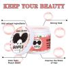 8.8oz Edge Control Wax for Women Strong Hold Non-greasy Edge Control Smoother Edge Wax Styling Gel Edge Control for Black Hair No Flaking, White Residue, Shine and Smooth (Sweet Peach)(edge control-4oz)
