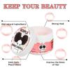 8.8oz Edge Control Wax for Women Strong Hold Non-greasy Edge Control Smoother Edge Wax Styling Gel Edge Control for Black Hair No Flaking, White Residue, Shine and Smooth (Sweet Peach)(edge control-8oz)