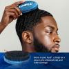 Curved 360 Wave Brush For Black Men Medium Hard Palm Brush for Laying Down Waves Made with Natural Boar Bristle and Wood Easy to Hold | Wave Pomade Strong Hold for Creating 360 Layer Hair Waves