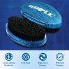 Curved 360 Wave Brush For Black Men Medium Hard Palm Brush for Laying Down Waves Made with Natural Boar Bristle and Wood Easy to Hold | Wave Pomade Strong Hold for Creating 360 Layer Hair Waves