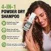 Dry Shampoo Powder Spray Formulated to Absorb Oil, Volumizing, Refresh Hair, Balance the Scalp and Extend Time Between Washes – Waterless Shampoo Natural & Organic Ingredients for Men Women(1+1.76 oz)
