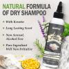 Dry Shampoo Powder Spray Formulated to Absorb Oil, Volumizing, Refresh Hair, Balance the Scalp and Extend Time Between Washes – Waterless Shampoo Natural & Organic Ingredients for Men Women(1+1.76 oz)