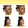 Edge Control Wax for Women Strong Hold Non-greasy, 4 OZ Edge Wax Styling Gel for Black Women Hair No Flaking, White Residue, Shine and Smooth, Long Lasting For All Hair Types (Pineapple Scent)(edge control-250ml)