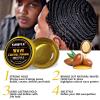 Goiple 360 Wave Shampoo Wave Pomade Strong Hold 360 Training Hair Cream, Wave Butter for Men Pocket Palm Brush Curved Brush Silky Durags for Men Extra Long Tails Wave Brush Wave Cap Set