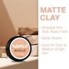 Hair Styling Clay, Matte Finish Hair Paste for Men, Water Based Matte Texture, Clay Pomade Ideal for All Men’s Hair Types 100g (3.5oz)(hair clay-2pcs)