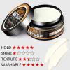 Hair Styling Clay, Matte Finish Hair Paste for Men, Water Based Matte Texture, Clay Pomade Ideal for All Men’s Hair Types 100g (3.5oz)(hair clay-3pcs)