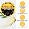 Hair Twist Sponge Brush Twist Styler Comb for Black Men – Washable Afro Curl Sponge Racket for Barbers & Daily Use, Ideal for Coiled, 4C Hair – Wave Pomade Butter Rubber Large Tooth Brush Set (Gold)