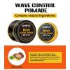 Natural Wave Pomade for Men Strong Hold, Easy Wash 360 Wave Training Hair Cream, Waves Grease for Men Promotes Layered Waves, Moisture, Control and Silky Shine 4oz(4oz wave pomade-5pcs)