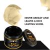 Natural Wave Pomade for Men Strong Hold, Easy Wash 360 Wave Training Hair Cream, Waves Grease for Men Promotes Layered Waves, Moisture, Control and Silky Shine 4oz(4oz wave pomade-1pc)