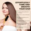 Slick Back Hair Brush & Wax Stick Set for Slick Back Hair – Teasing Boar Bristle Hair Brush for Sleek, Control, Flyaways & Baby Hairs – Wax Stick for Women Sectioning & Smoothing Ponytail Bun(bristle brush & wax stick-2pcs)