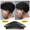 Twist Styler Brush for Black Men – Premium Durable Washable Hair Sponges Curls with Ergonomic Grip, Suitable for Afro 4C Hair & Coiled Textures – Home Styling Essential Hair Brush for Men & Barbers