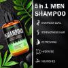 Wave Kit for Men 360 Wave Shampoo Hydration Enhance Shampoo – Wash Pomade 360Hair Greasy for Black Men – Biotin Hair Growth Shampoos Strengthens Hair Promote Growth Nourishes with Waves Comb Brush