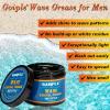 Wave Pomade 360 Greasy Pomade Wave Styler Brush Great for Wolfing, Boar Bristle Beard & Wave Brush for Barbers & Daily Use, Styling Set for Men 360 Easy Wash 360 Wave Training Hair Cream(4 Ounce (Pack of 1))