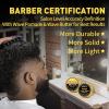 Wave Pomade Hair Twist Sponge Brush Twist Styler for Black Men, Washable Afro Curl Sponge Racket for Barbers & Daily Use, Ideal for Curly, Rubber Large Tooth Brush Hair Pomade Styling Set