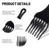 Wave Pomade Twist Sponge Brush Twist Styler Comb for Black Men – Washable Afro Curl Sponge Racket for Barbers & Daily Use, Ideal for Curly, Coiled, 4C Hair – Hair Pick Comb Rose Water Spray Set
