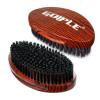 360 Curved Wave Brush For Men & Beard – Hard Palm Wave Hair Brushes Wave Styler Great for Wolfing – 360 Wolfin Pro Nylon Hard Bristle Brush for Barbers & Daily Use Idea for Black Hair (Red)