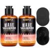 360 Waves Wash Shampoo -Wave Shampoo for Black Men 360 Wave Shampoo Hydration Shampoo Enhance Waves Shampoo Strenghtens Hair Promote Growth Wave Shampoo Easy Wash Hydrate (6 FL OZ)(wave shampoo-4pcs)