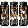 Goiple 3PCS Hair Styling Powder 1.05oz Natural Look Styling for Men Volumizing & Texturizing Powder Flexible Hold Easy to Apply Texture with No Oil/Greasy/Residue(hair powder-3pcs)