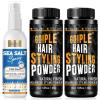 Goiple Hair Styling Powder 1.05oz Natural Look Volumizing & Texturizing Powder Flexible Hold Easy to Apply Texture Powders Sea Salt Spray for Men Women All Hair Style