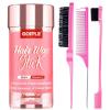 Goiple Hair Wax Stick for Hair Non-greasy Styling Hair Pomade Stick – Hair Styling Waxes Nourishing Accessories for Men Women & Kids, Wax Stick for Flyaways – Hair Care Slick Back Stick(slick stick & brush-4pcs)