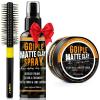 Goiple Matte Clay Hair Texturizing & Volumizing Spray- Mens Hair Product Clay Texture Spray Lightweight Paste Pomade Incease Volume Leaves Hair Soft & Manageable Matte Finish & Long-Lasting 3.4fl oz