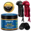 Wave Pomade 360 Greasy Pomade Wave Styler Brush Great for Wolfing, Boar Bristle Beard & Wave Brush for Barbers & Daily Use, Styling Set for Men 360 Easy Wash 360 Wave Training Hair Cream(0.67 Ounce (Pack of 6))