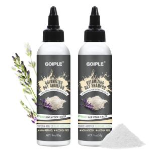 Goiple Powder Dry Shampoo Natural & Organic Ingredients for Men Women Hair, Dry Shampoo Volume & Fullness for Oily Hair for Refreshed for All Hair Types (2pcs)