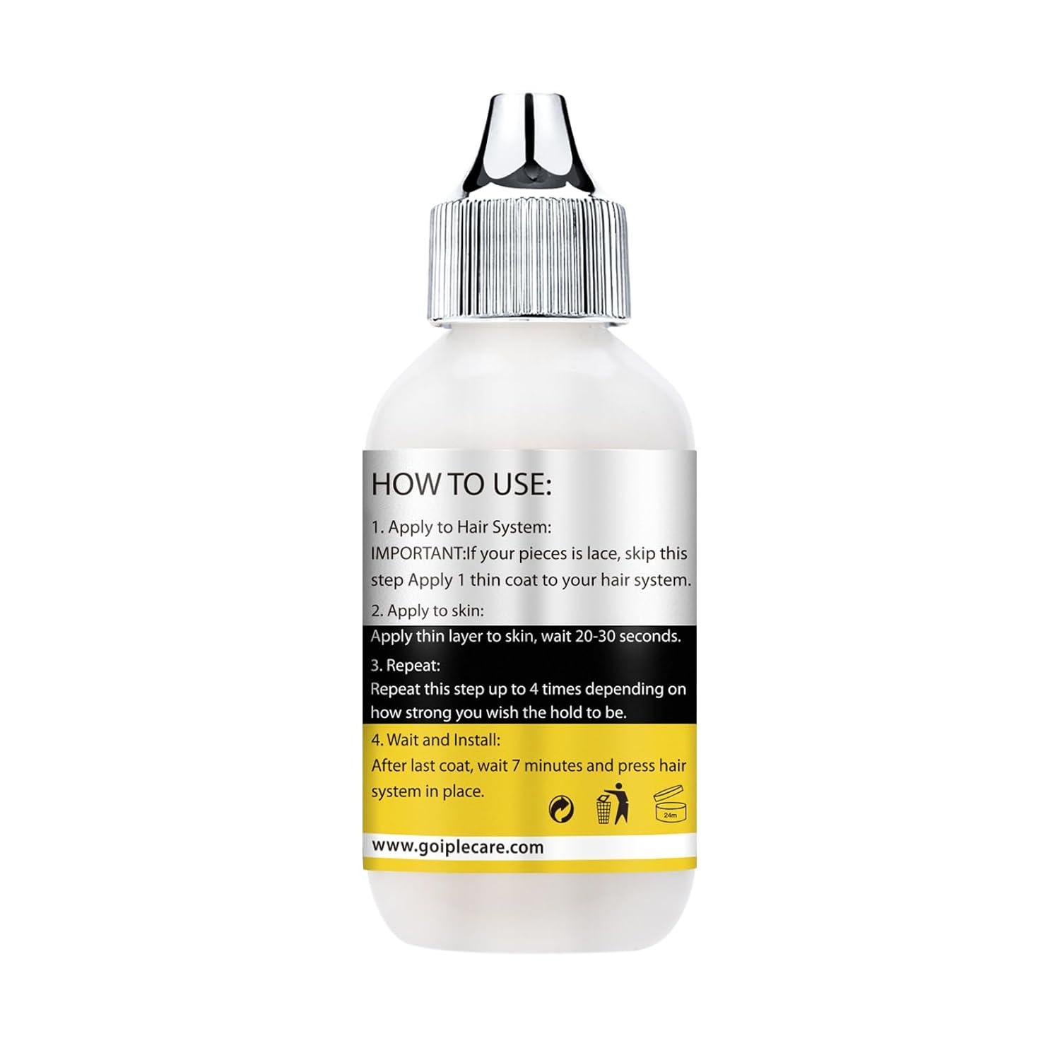 imageWig Glue for Front Wigs Adhesive for Closure Wigs Extensions Lace Melting Spray for Wigs Lace Front Hair Glue Tools with Remover Hair Wax Stick Edge Control Wig Cap Edge Comb Elastic Bnad Setwig glue2 oz1pc