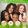 2 in 1 Deep Clean & Conditioner Apple Cider Vinegar Shampoo- Rose & Castor Hair Oil for Hair Growth Strengthening Hair Oil – Braid Shampoo Hair Growt Oil Set For Dreadlocks, Locs, Twist All Hair Types(shampoo&castor oil-2pcs)