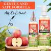 2 in 1 Deep Clean & Conditioner Apple Cider Vinegar Shampoo- Rose & Castor Hair Oil for Hair Growth Strengthening Hair Oil – Braid Shampoo Hair Growt Oil Set For Dreadlocks, Locs, Twist All Hair Types(shampoo-2pcs)