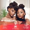 2 in 1 Deep Clean & Conditioner Apple Cider Vinegar Shampoo- Rose & Castor Hair Oil for Hair Growth Strengthening Hair Oil – Braid Shampoo Hair Growt Oil Set For Dreadlocks, Locs, Twist All Hair Types(shampoo-2pcs)