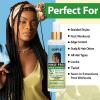 Braid Rinse-Free No Water Shampoo for Locs, Twists, Weaves – Dreadlock Shampoo to Remove BuildUp, Odor, Itch & Flakes, No Residue, Chemical-Free